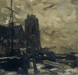 Dordrecht på natten