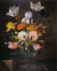 Stilleben med blommor