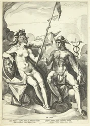 Alliansen mellan Athena och Merkurius (Hermathena)