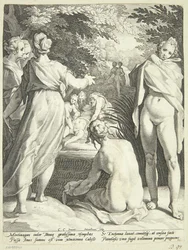 Diana upptäcker Callistos graviditet