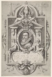 Porträtt av Hendrick Goltzius