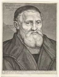 Porträtt av Michelangelo