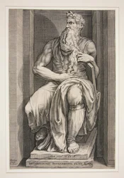 Staty av Moses från Julius II:s gravmonument