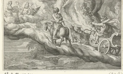 Terugkeer van Vulcan träffade Bacchus