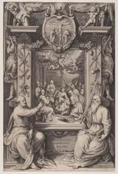 Herdarnas tillbedjan med S:t Petrus och S:t Paulus
