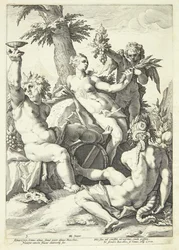 Utan Ceres och Bacchus fryser Venus