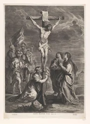Kristus på korset Ecce mater tua (titel på objekt)
