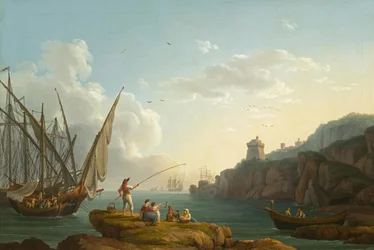 Kustlandskap nära Vietri

Original title Kustlandskap nära Vietri