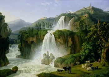 Vattenfallet vid Tivoli, 1785