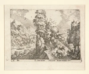 Åkaren med en pojke och en hund