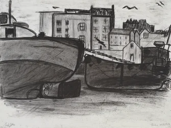 Tenby, 1994 (kol på papper)
