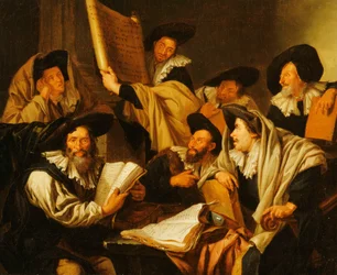 En rabbinsk disputation,