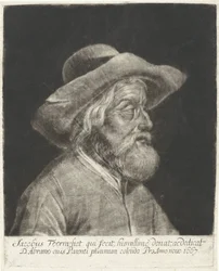 Porträtt av Abraham Toorenvliet
