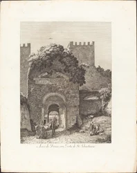 Arch of Drusus, nu porten till San Sebastiano