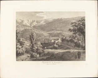 Ospitaletto di San Francesco, utanför Subiaco