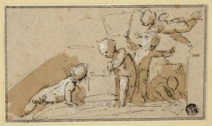 Fem Putti på spel
