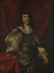 Porträtt av en man, tros vara Christoffel van Gangelt, andra make till Lucretia Boudaen