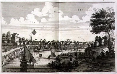 Kuchig, från en redogörelse från en nederländsk ambassad i Kina.