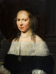Porträtt av Anna Goos (1627-1691)