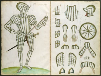 Rustning för Sir Henry Lee från "An Elizabethan Armourer