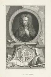 Sir Isaac Newton (1642-1726), engelsk fysiker och matematiker