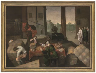The Calling of Saint Matthew (olja på duk)