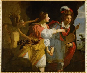 Orfeus och Euridice, ca 1625-30 (målning på duk)