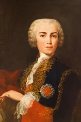 Porträtt av Farinelli, omkring 1750-52