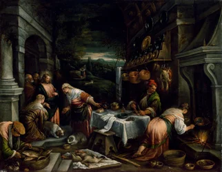 Kristus i Marias, Marthas och Lasarus hus