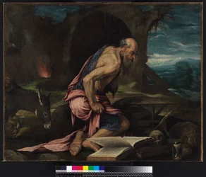 St Hieronymus i vildmarken, 1562