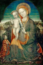 Madonna och barn av en prins av huset Este
