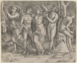 Bacchus och hans skötare