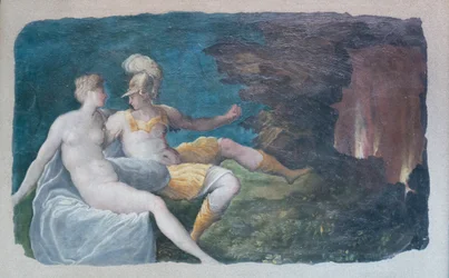 Venus och Mars, ca 1566-68 (olja på gips överförd till duk)