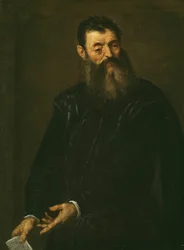 Porträtt av en gentleman, ca. 1590.