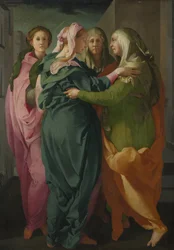 Marias besök hos Elisabet, ca 1528-1529