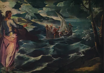 Kristus vid Galileiska sjön, c1575-1580.