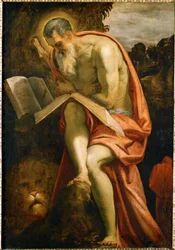 Sankt Hieronymus (olja på duk)