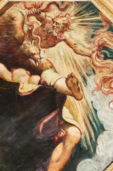 Semele bränd av Jupiter, ca 1541 (olja på duk) (se även 3664213)