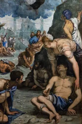 St. Augustinus botar de lama, detalj
