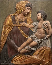 Madonna och barn, ca. 1550.