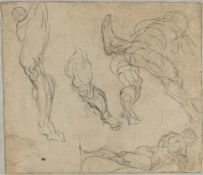 Figurer och ben (verso)