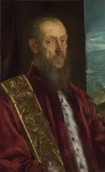 Porträtt av Vincenzo Morosini (1511-1588).