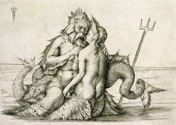 Triton med Nereid (gravyr)