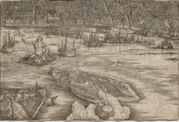 Utsikt över Venedig