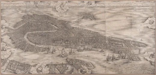 Utsikt över Venedig