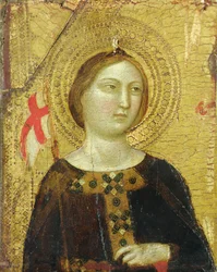 Saint Reparata (tempera på pannå)