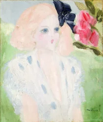 Porträtt av Cendrillon, ca 1929 (olja på duk)
