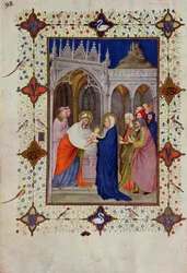 MS 11060-11061 Timmar för Notre Dame: Inga, presentationen i templet, från 
