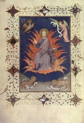 MS 11060-11061 Bottens psalmer: Kristus i majestät, från 