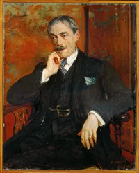 Paul Valery, poet (målning på duk)